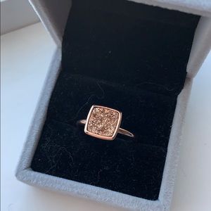 Size 9 Rose Gold Plated Ring